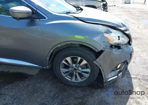 2017 Nissan Murano Sl from USA, damaged, VIN 5N1AZ2MH8HN167805